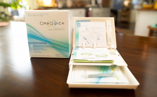 OraQuick at-home HIV test